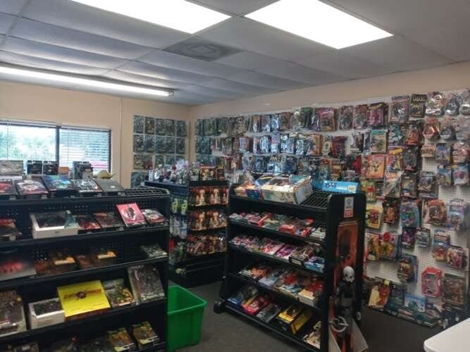 Comic book store in South Daytona Arkham Asylum Comics