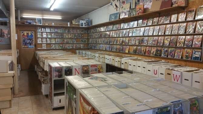 Comic book store in Birmingham Bob's Comics