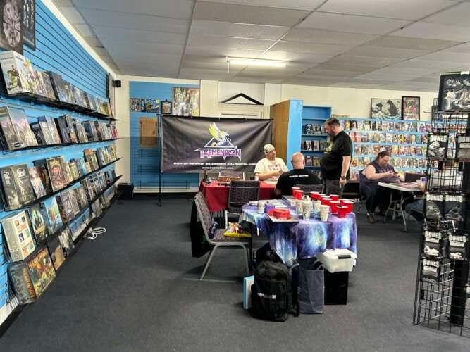 Comic book store in Springfield Nowhere's Store of Forgotten Lore