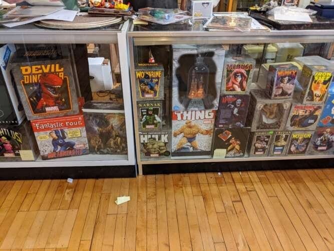 Comic book store in Jamesburg Dr. Wonder Comics & Collectibles