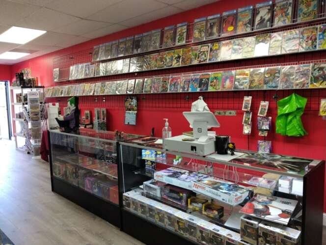 Comic book store in Fraser Cosmic Comics and Toys East