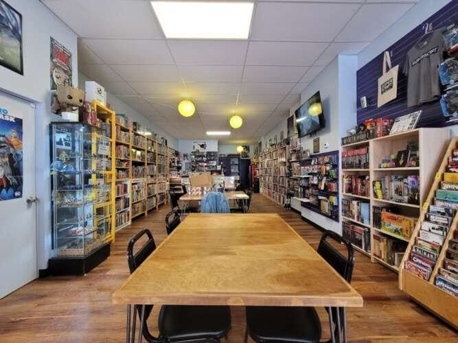 Comic book store in Lakewood Superscript Comics and Games