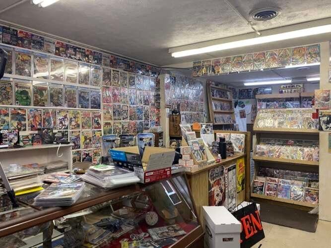 Comic book store in Madison Comic Book City