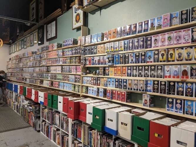 Comic book store in Ellensburg Central City Comics