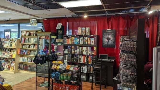 Comic book store in Fort Collins The Haunted Game Cafe
