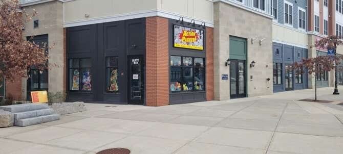 Comic book store in Storrs Action Packed