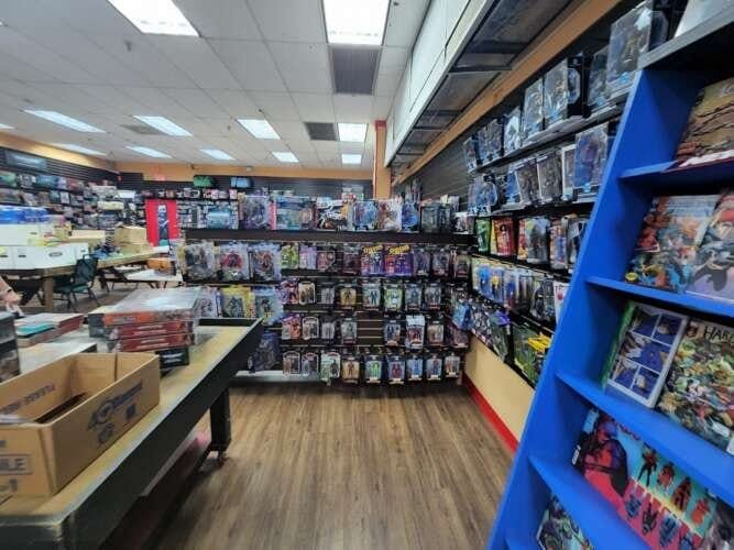 Comic book store in Lakeland Coliseum of Comics Lakeland