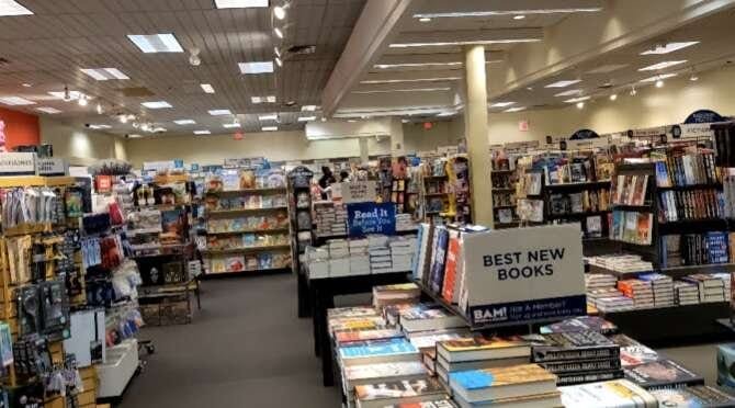 Comic book store in Rockaway Books-A-Million Rockaway New Jersey