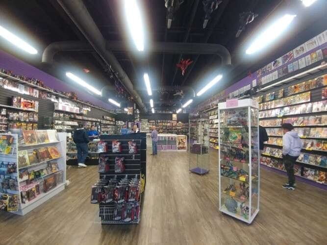 Comic book store in Louisville Zone Comics & Toys