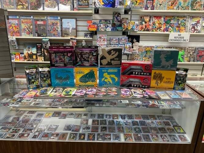 Comic book store in Hazlet Jersey Coin Showcase