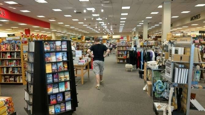 Comic book store in Sandusky Books-A-Million Sandusky Ohio