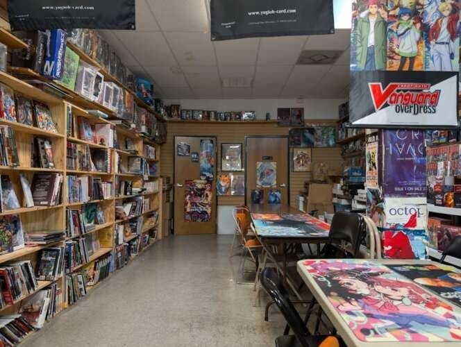 Comic book store in Austin Juniors Comic & Cards