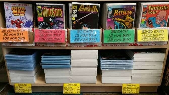 Comic book store in Pompton Lakes Camptown Coins & Collectibles