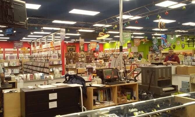 Comic book store in Joplin Vintage Stock