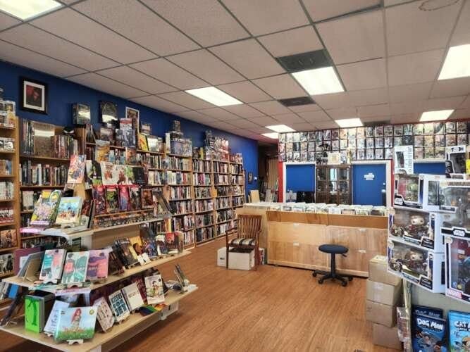 Comic book store in Van Nuys Galaxy of Comics