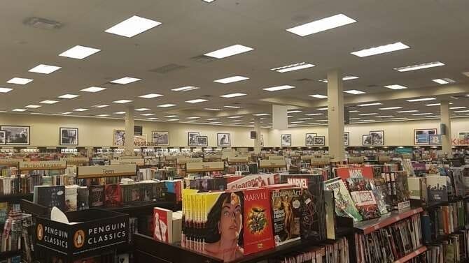 Comic book store in Branson Books-A-Million Branson Missouri