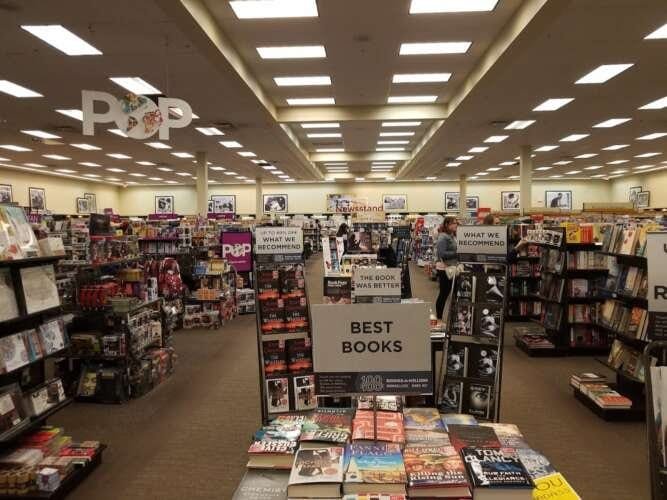 Comic book store in Triadelphia Books-A-Million Triadelphia West Virginia
