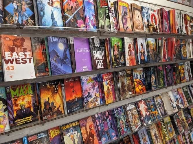 Comic book store in Sunnyvale Comics Conspiracy