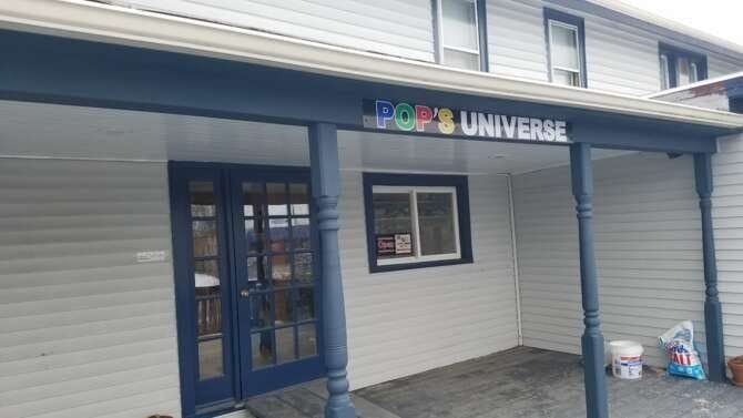 Comic book store in Germantown Pop's Universe