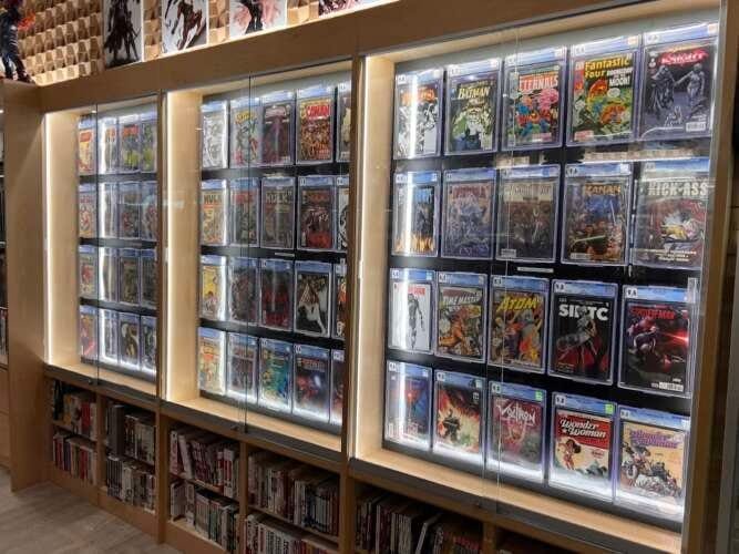 Comic book store in Irvine Torpedo Comics