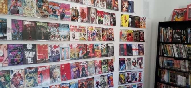 Comic book store in Lawrence Township Final Boss Comics & Games
