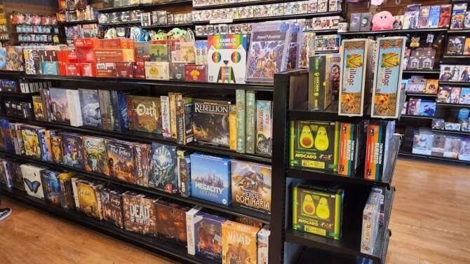 Comic book store in Savannah Nerdheim