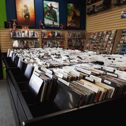 Comic book store in Richmond Alpha Comics and Games