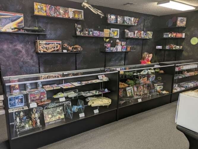 Comic book store in Carmichael Popular Universe