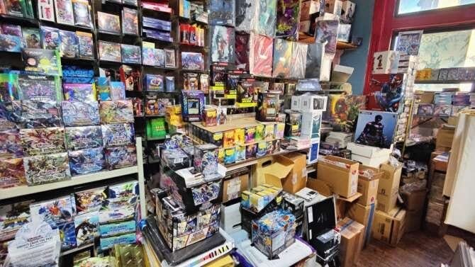 Comic book store in Bronx Fordham Comics