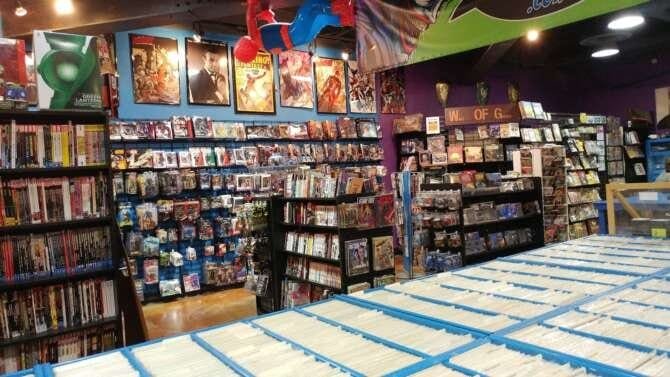 Comic book store in Plymouth Meeting Uncanny!