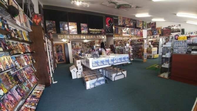 Comic book store in Plainfield Graham Crackers Comics of Plainfield IL.