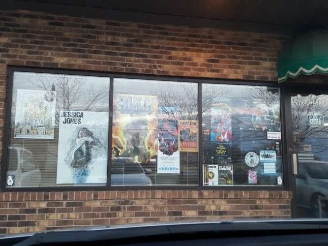 Comic book store in Lafayette Blue Moon Comic Strikes Back