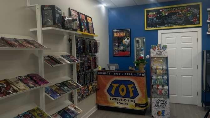 Comic book store in Bensenville Twelve-O-Five Comics