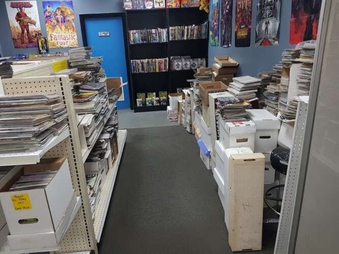 Comic book store in Miami Frank's Comics