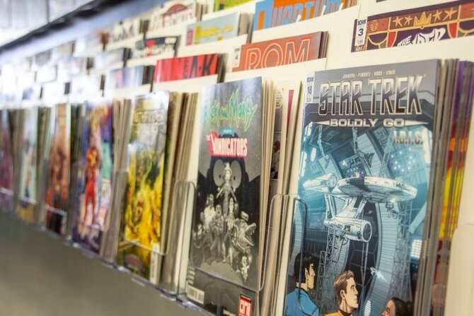 Comic book store in Thornton JNJ Comic Books and Games