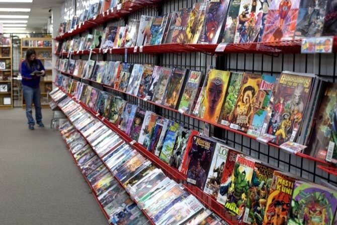 Comic book store in York Comic Store West