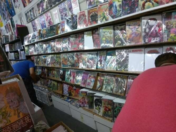 Comic book store in Chino Comic Madness