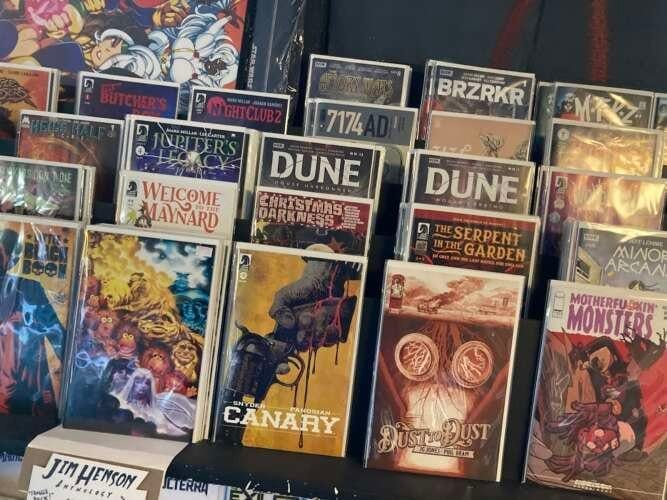 Comic book store in Lancaster Horizon Comics