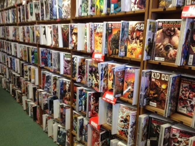 Comic book store in San Francisco Cards and Comics Central