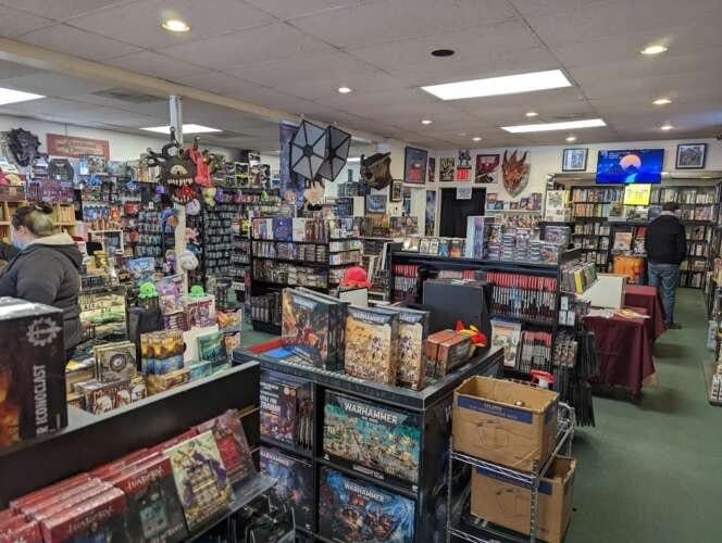 Comic book store in Albany Zombie Planet