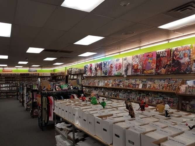 Comic book store in Berwyn Top Cut Collectibles