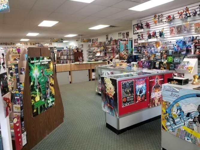 Comic book store in Indianapolis Downtown Comics