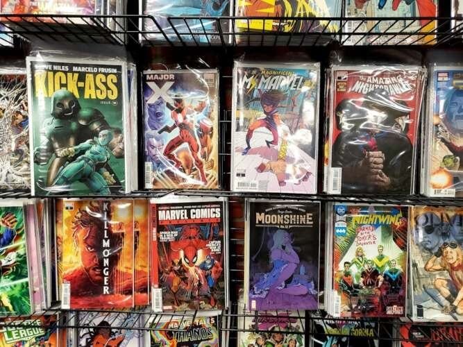 Comic book store in Tampa Big Redhead Vintage Toys