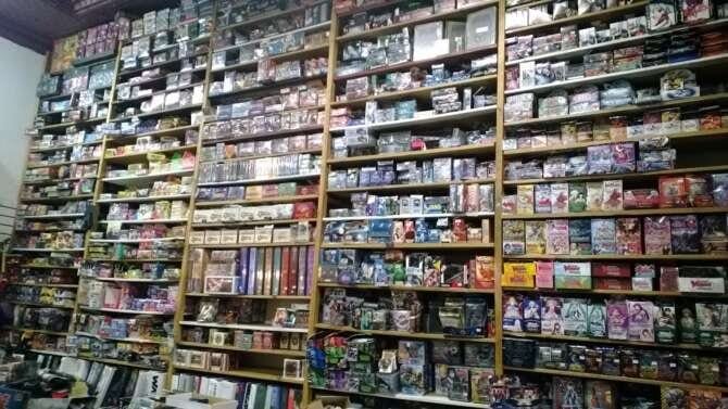 Comic book store in Collinsville Dizzy Dugout