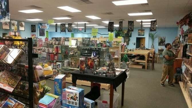 Comic book store in Gainesville Coliseum of Comics Gainesville