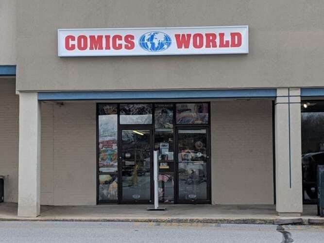 Comic book store in Chambersburg Comics World