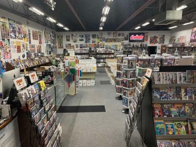 Comic book store in Pittsburgh Phantom of the Attic