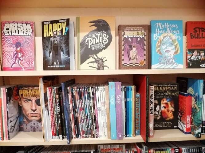 Comic book store in Washington Big Planet Comics