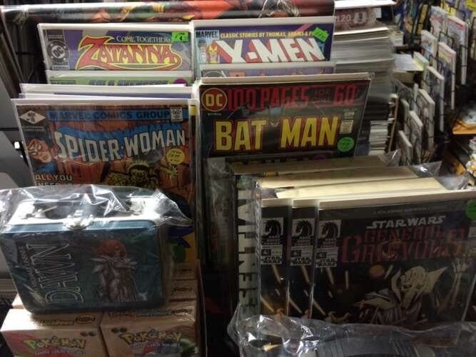 Comic book store in Antioch Cosmic Slop Comics-Video