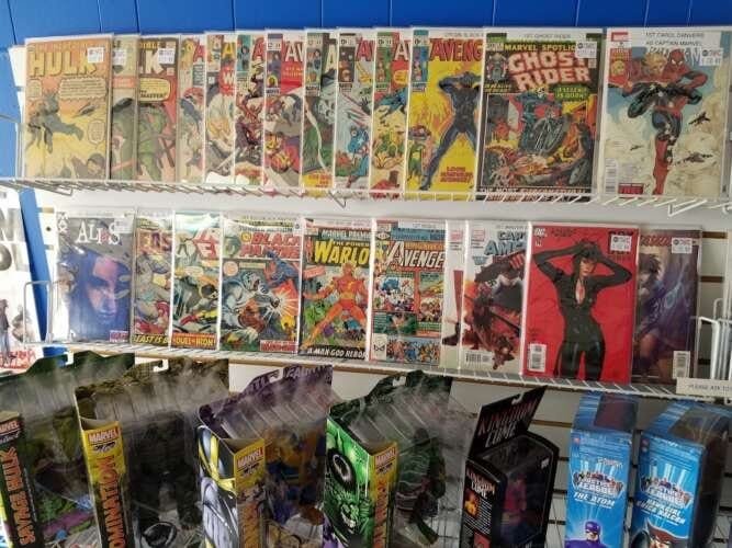 Comic book store in Milltown Main Street Comics & Toys